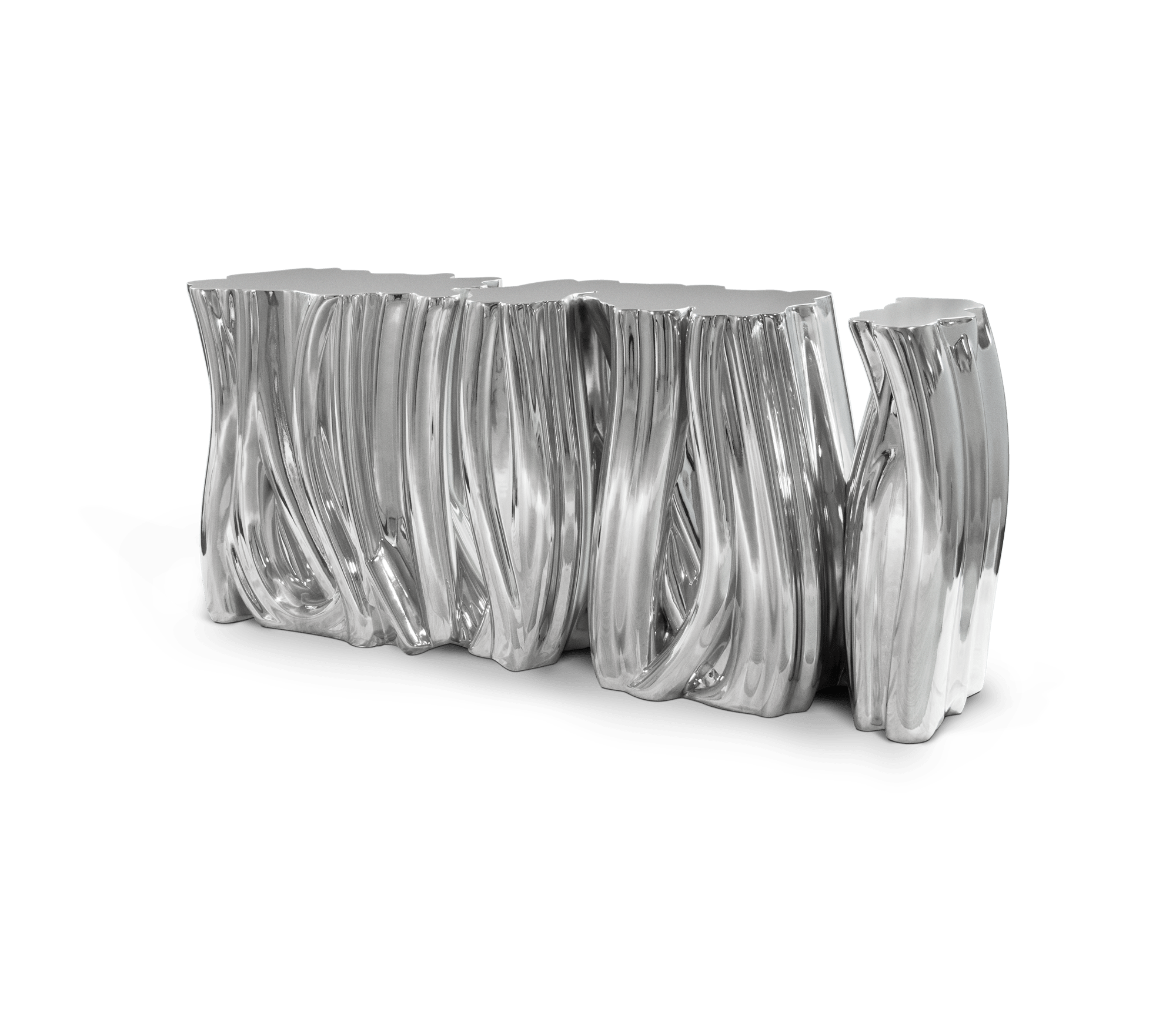 Buffet Monochrome argent premium
