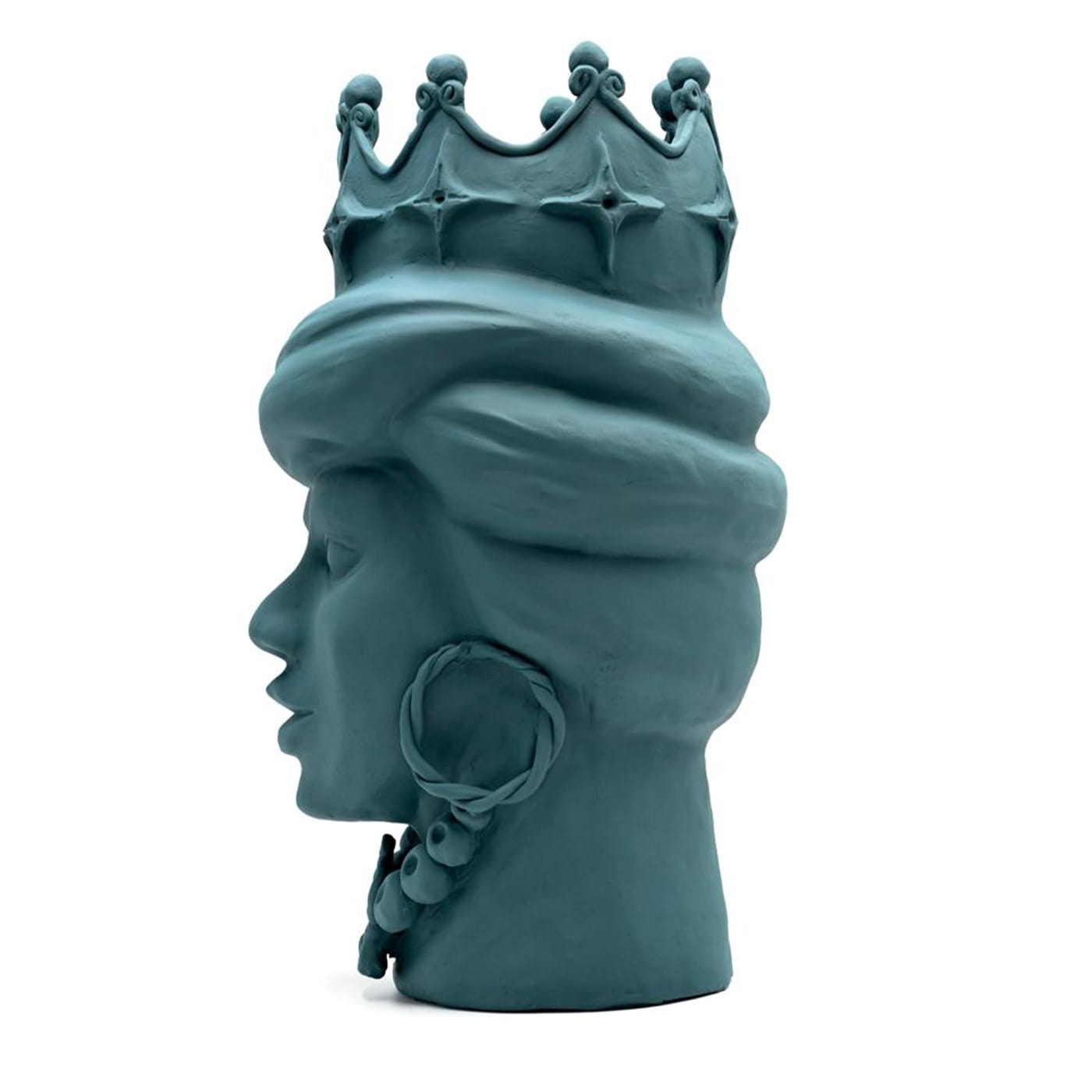 Moorkop handgemaakte sculptuur