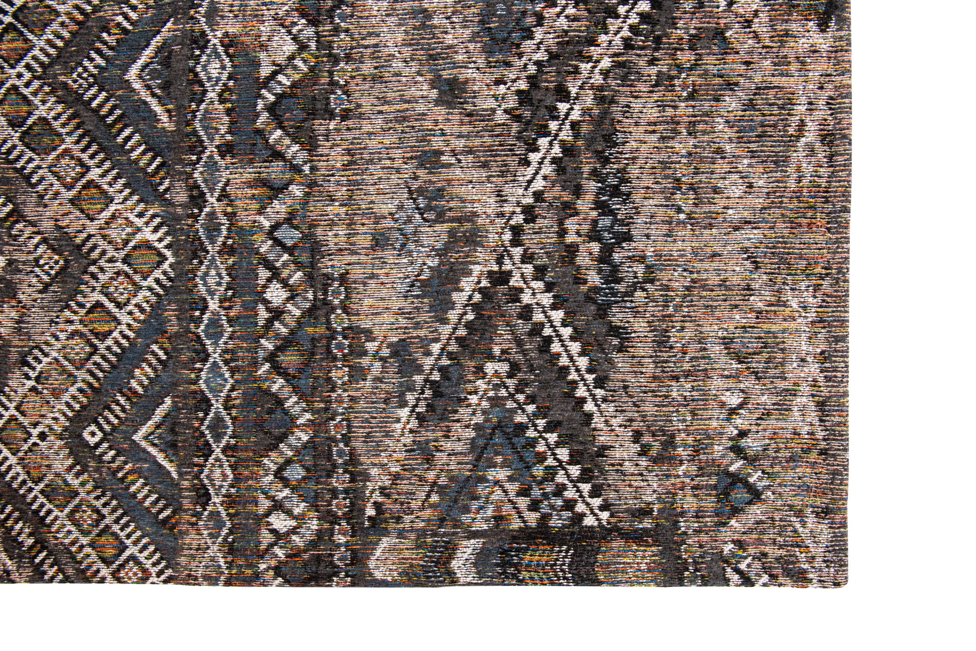 Black Water rond tapijt | Maat: 140 × 200 cm