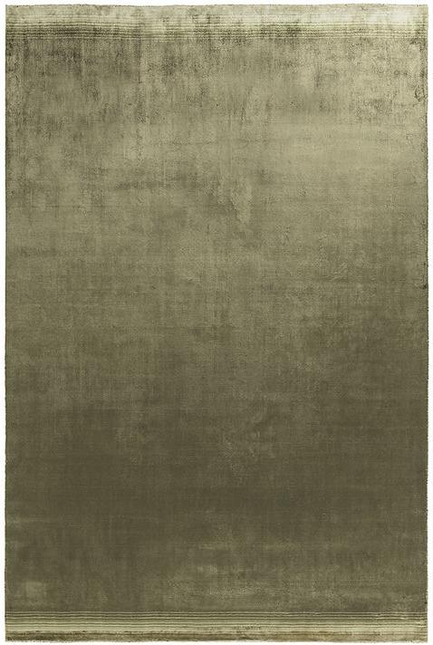 Moss handgeweven viscose vloerkleed