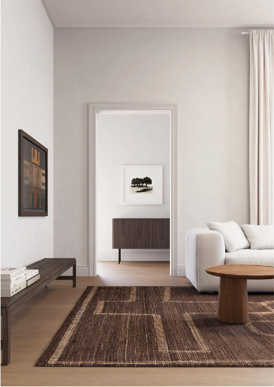 Aboya handgeweven tapijt | Maat: 250 × 350 cm