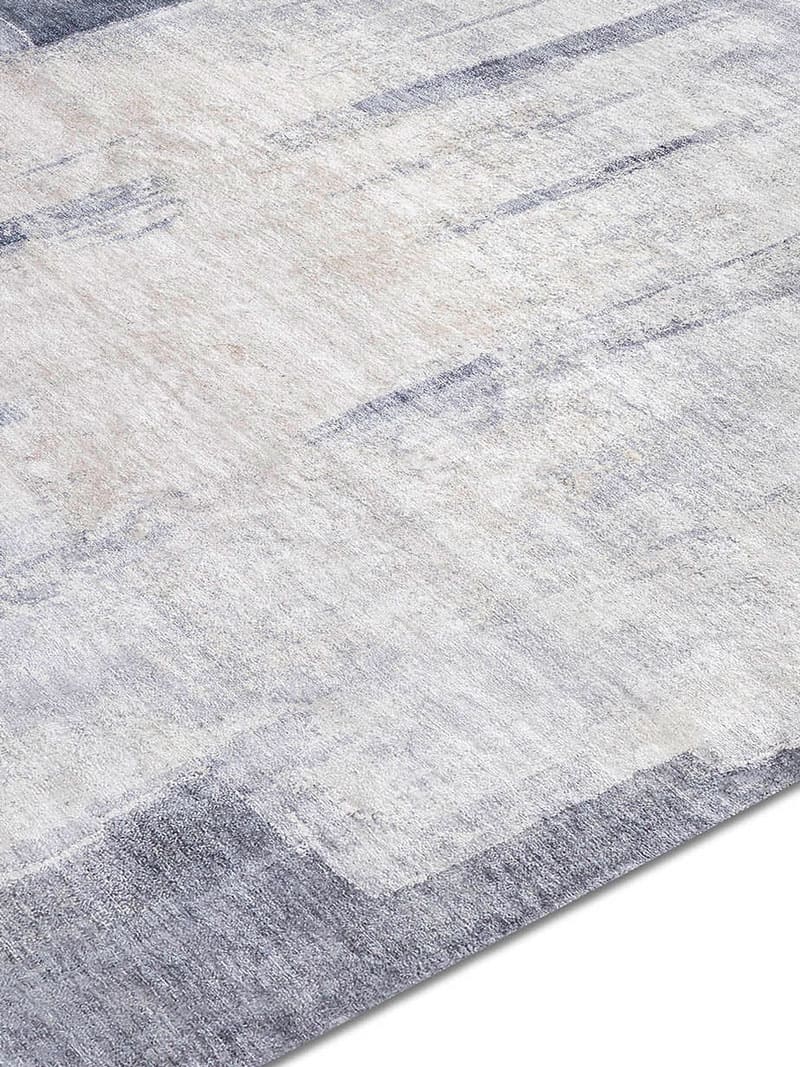 Tapis tissé main Argent gris | Taille: 183 × 274 cm