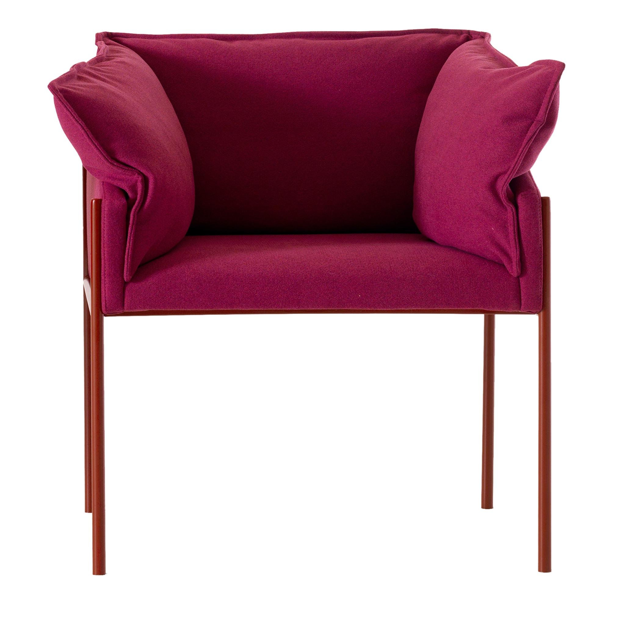 Fauteuil rouge Carmen