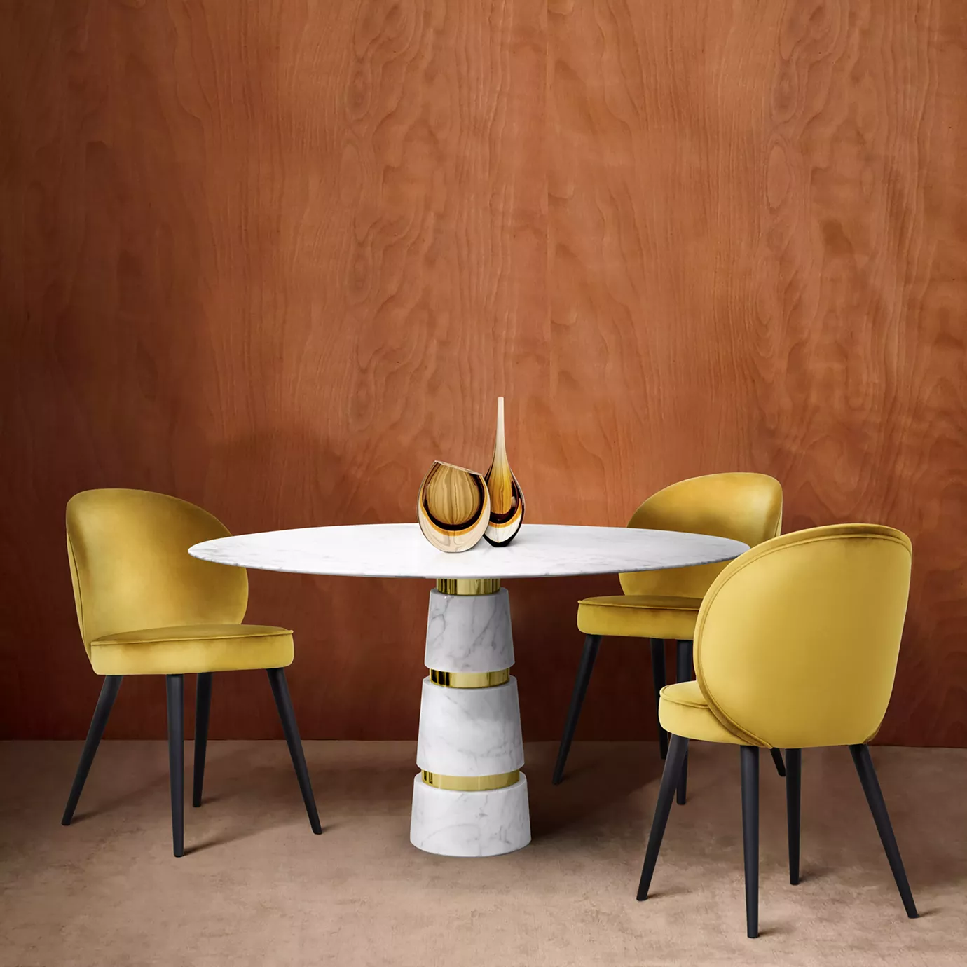Avalanche Carrara marmeren eettafel