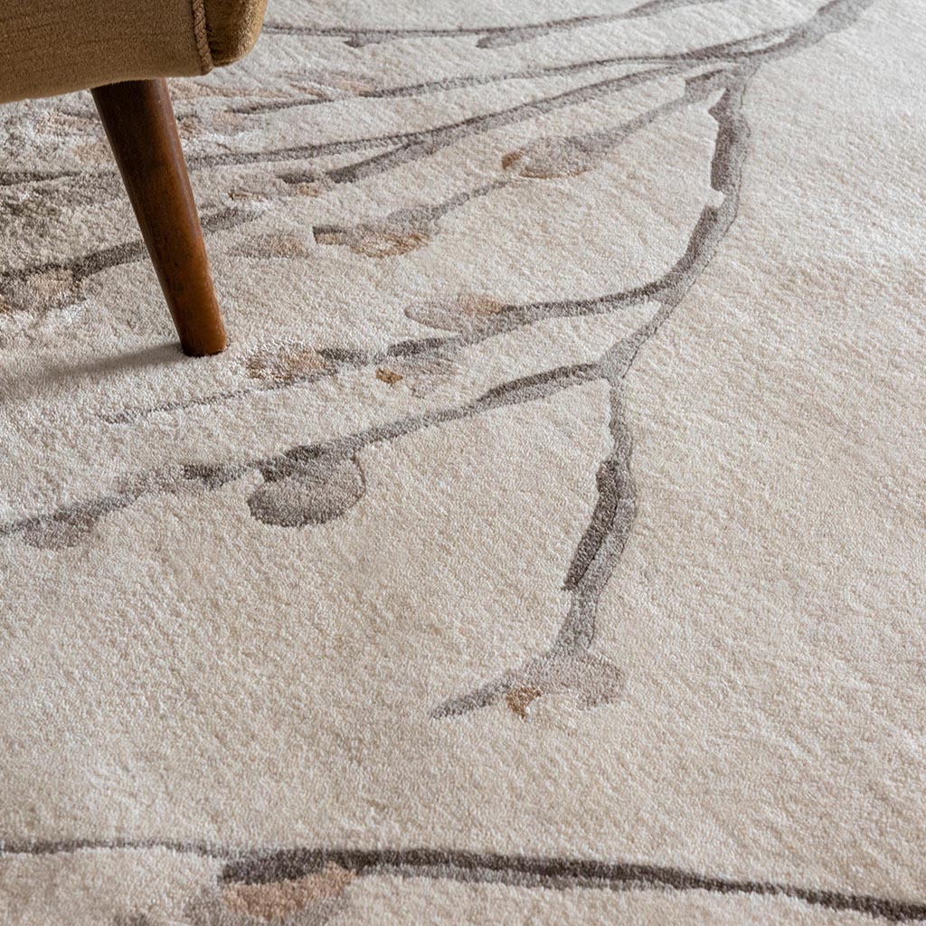 Pussy Willow duifgrijs tapijt | Maat: 140 × 200 cm