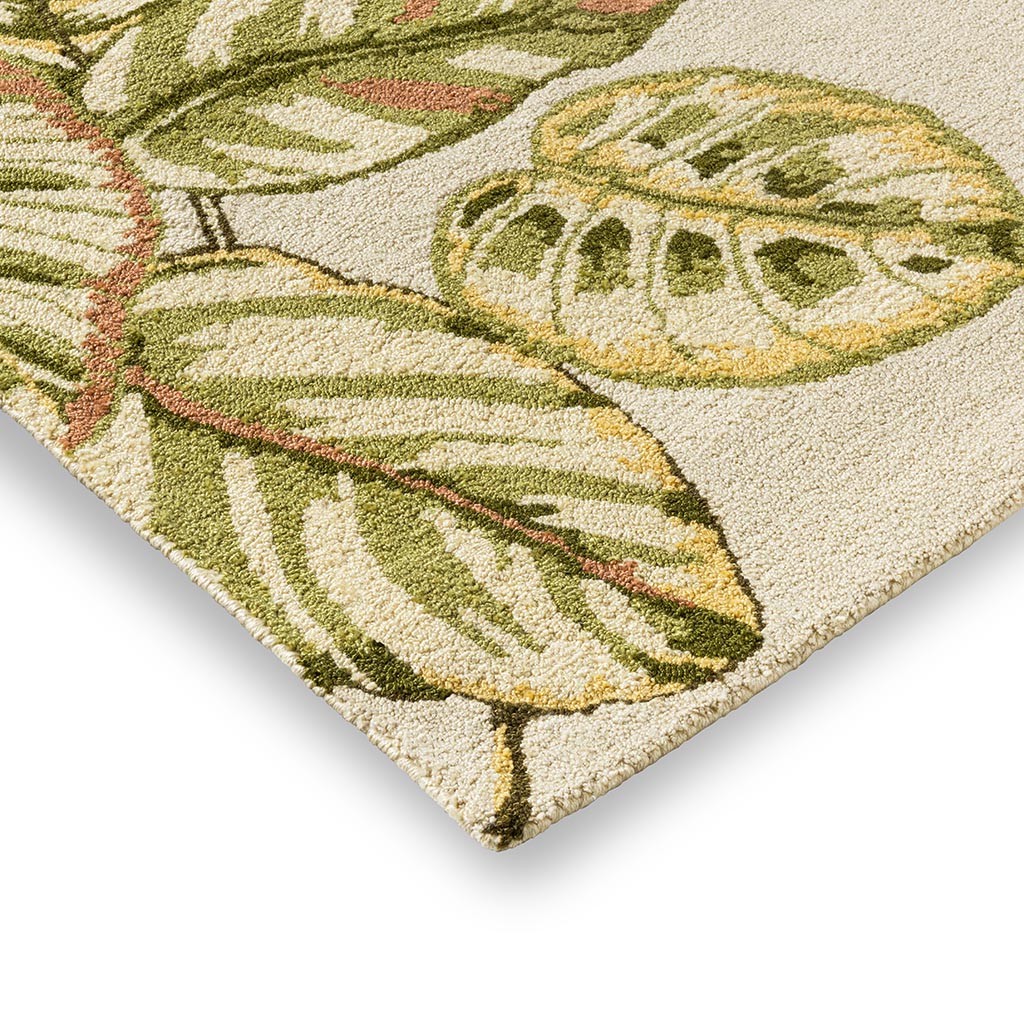 Calathea zeekraal outdoor vloerkleed | Maat: 250 × 350 cm