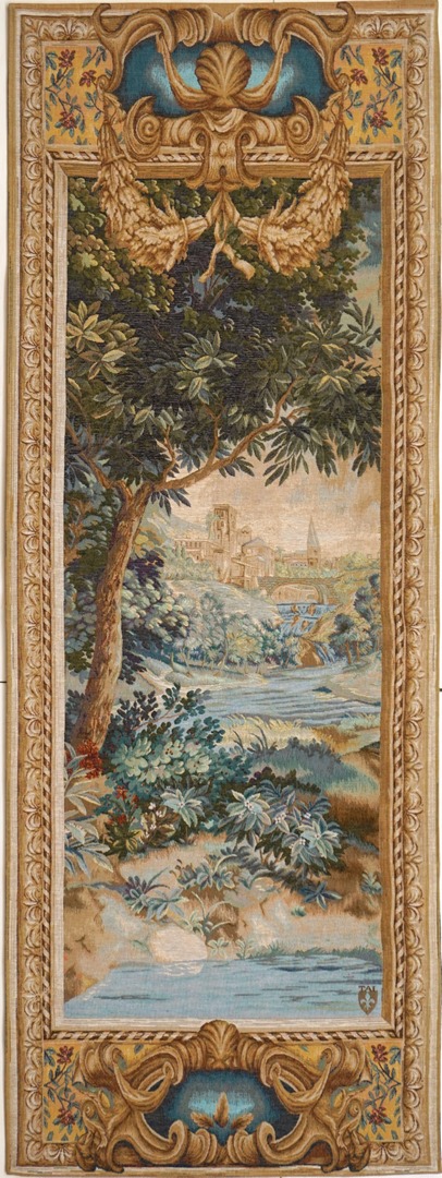 Tapisserie murale Cascade de porte gauche