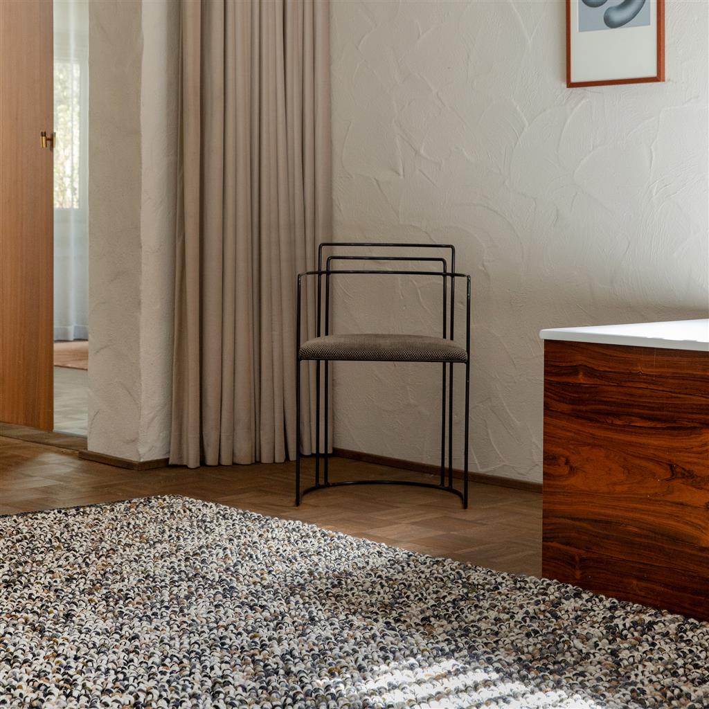 Marble koolstof tapijt | Maat: 170 × 240 cm