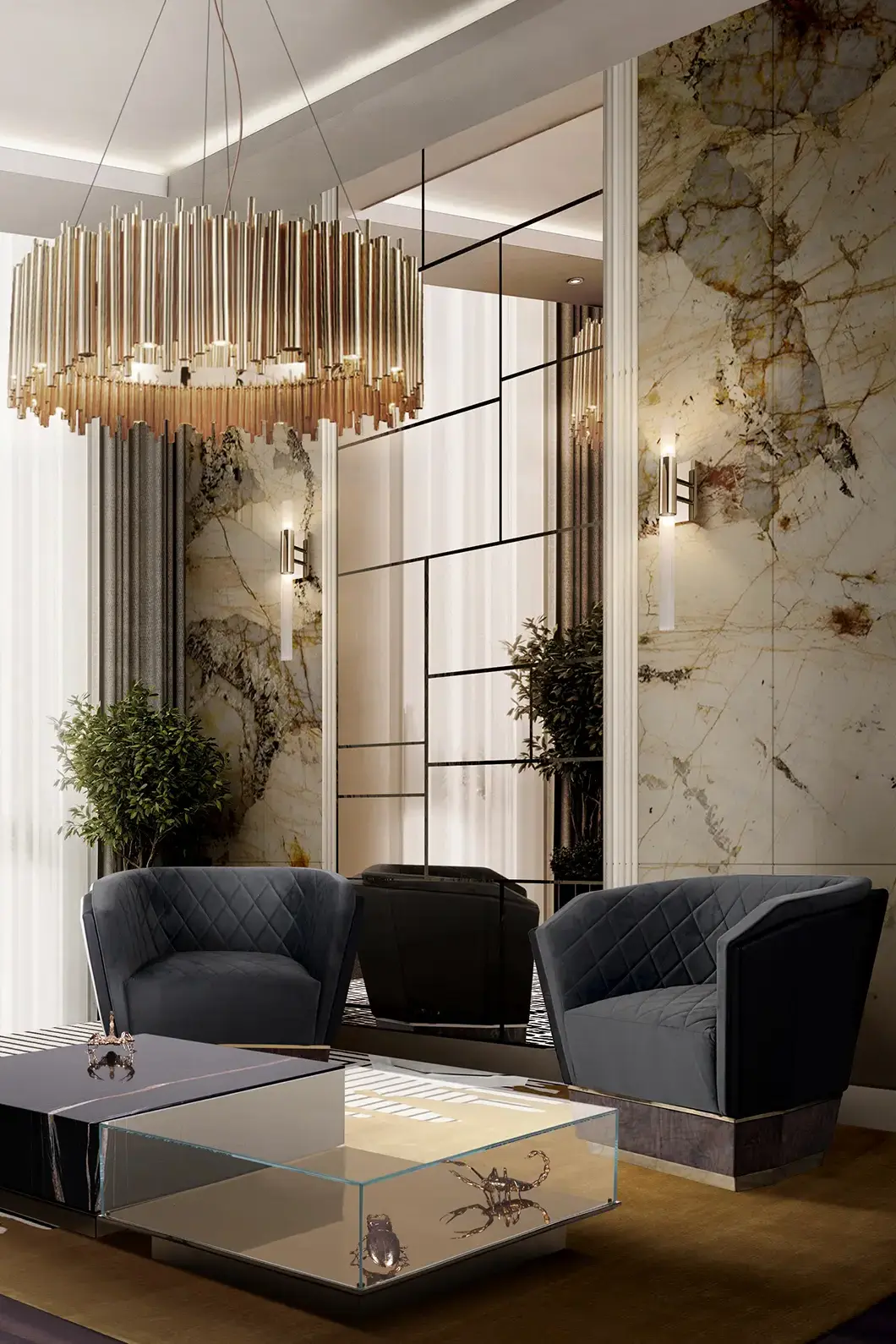 Suspension Harmony ronde - 5