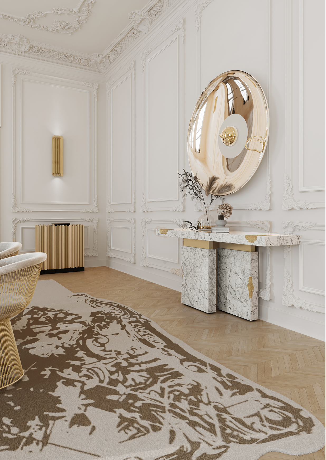 Console Dominion Carrara