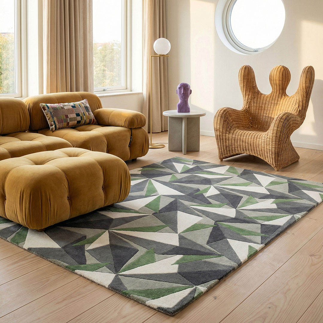 Tapis Diamond Platine