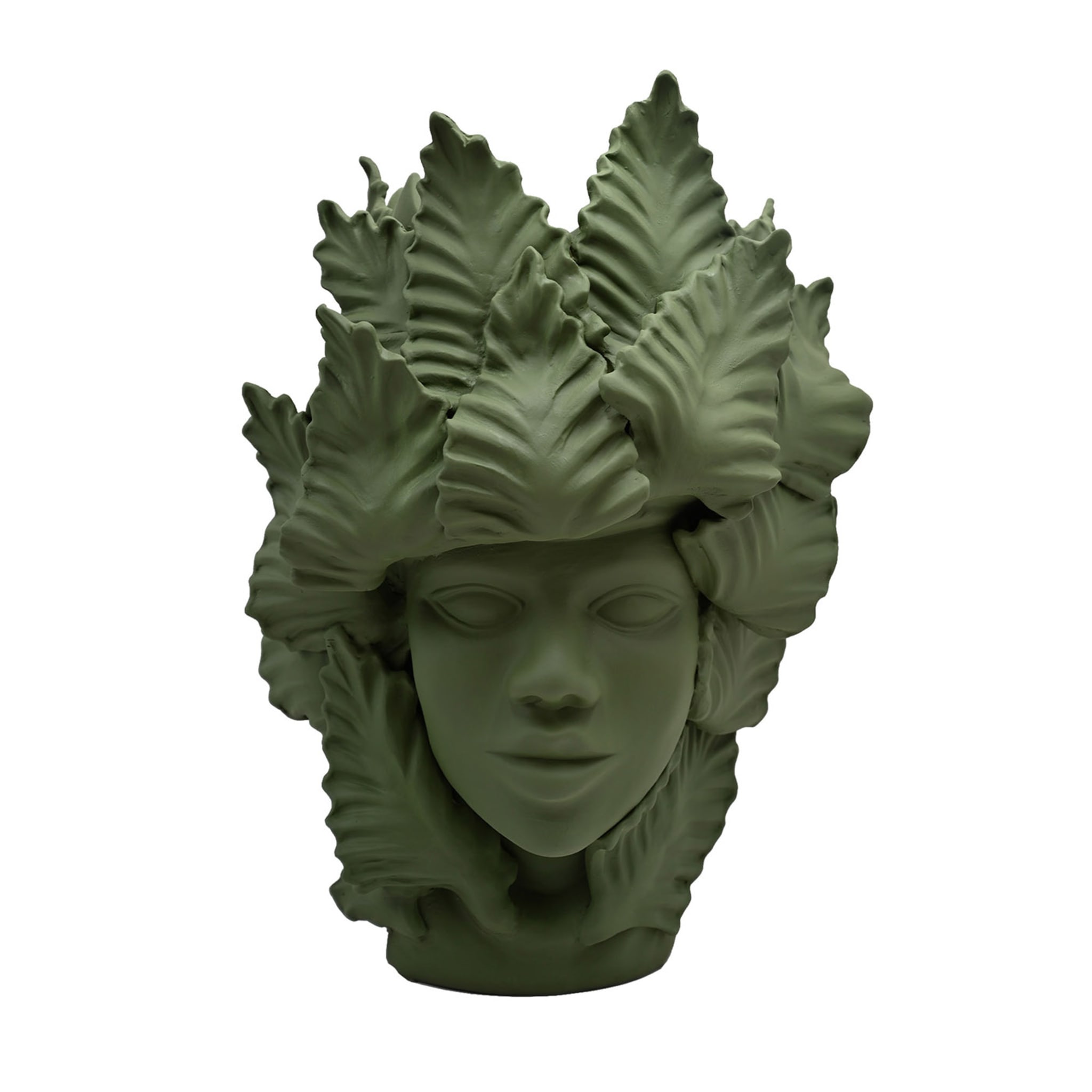 Sculpture mate verte Moorkop