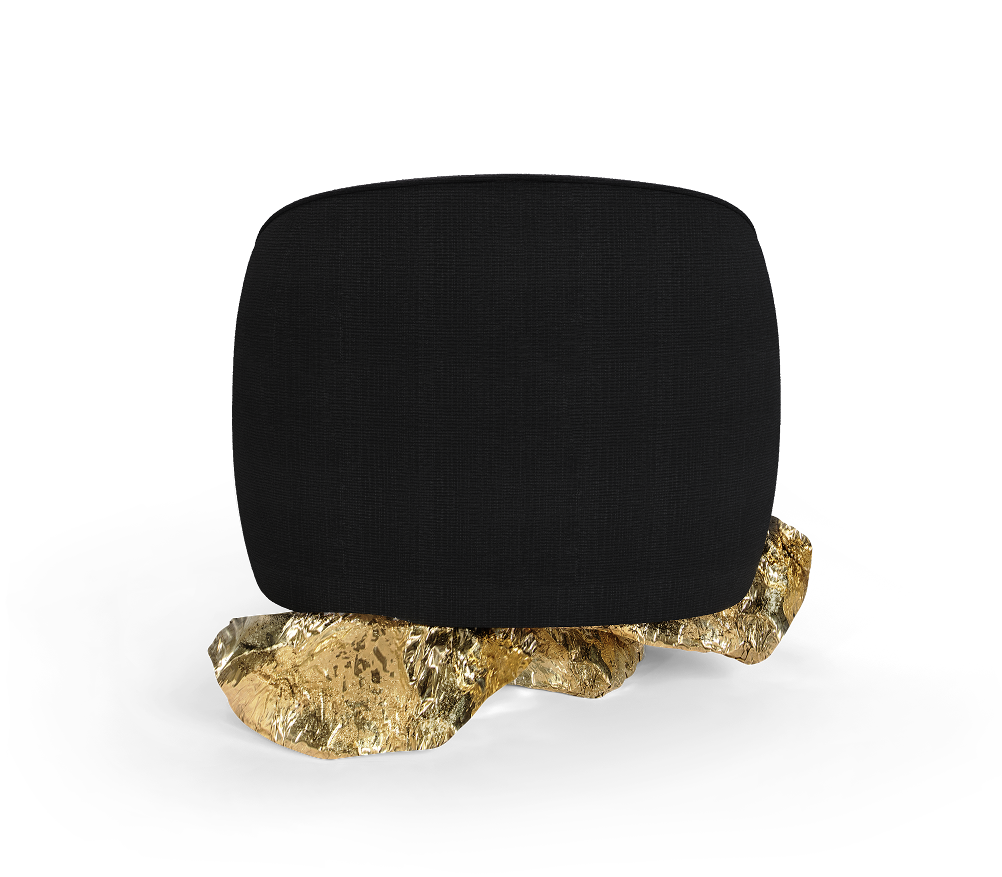 Fauteuil noir Angora Baltic