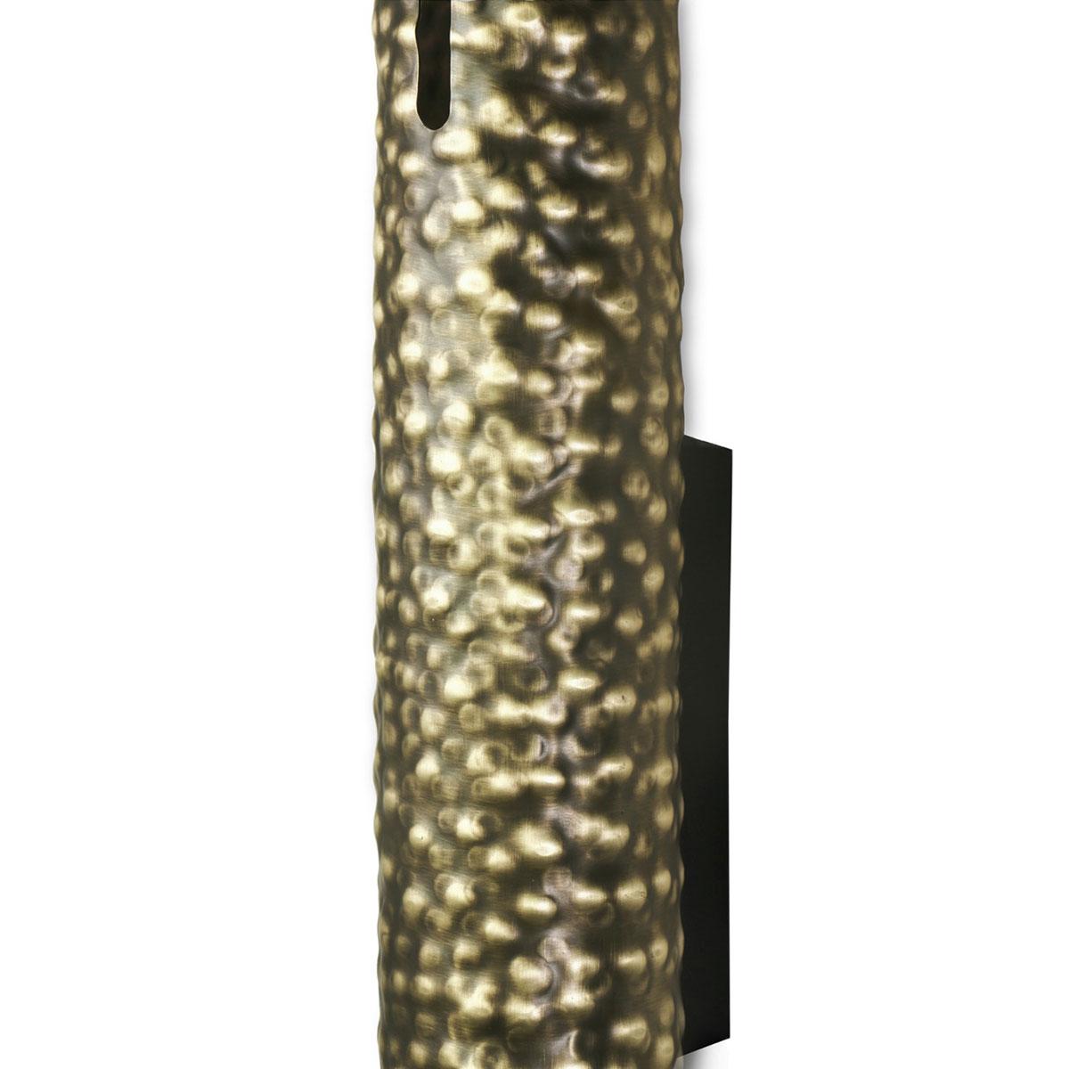 Fierce messing wandlamp