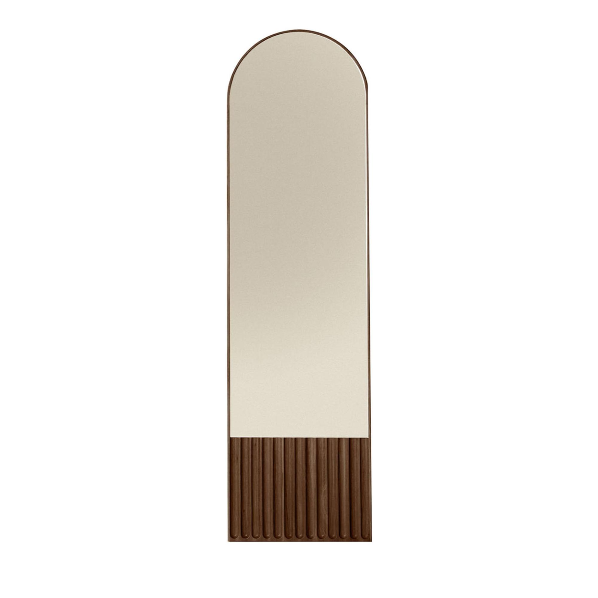 Miroir sur pied Tutto Sesto brun