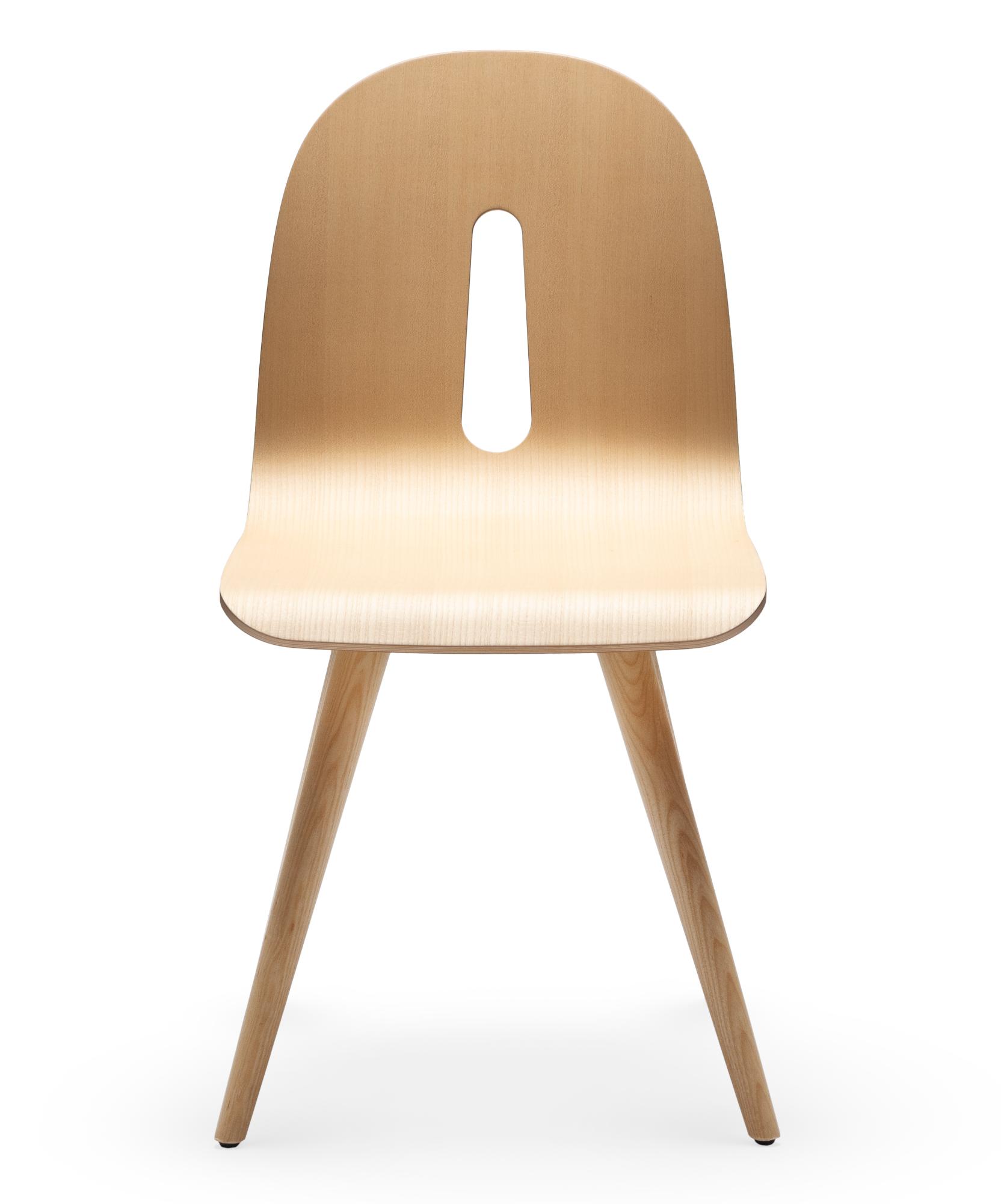 Chaise Gotham Woody S en frêne naturel