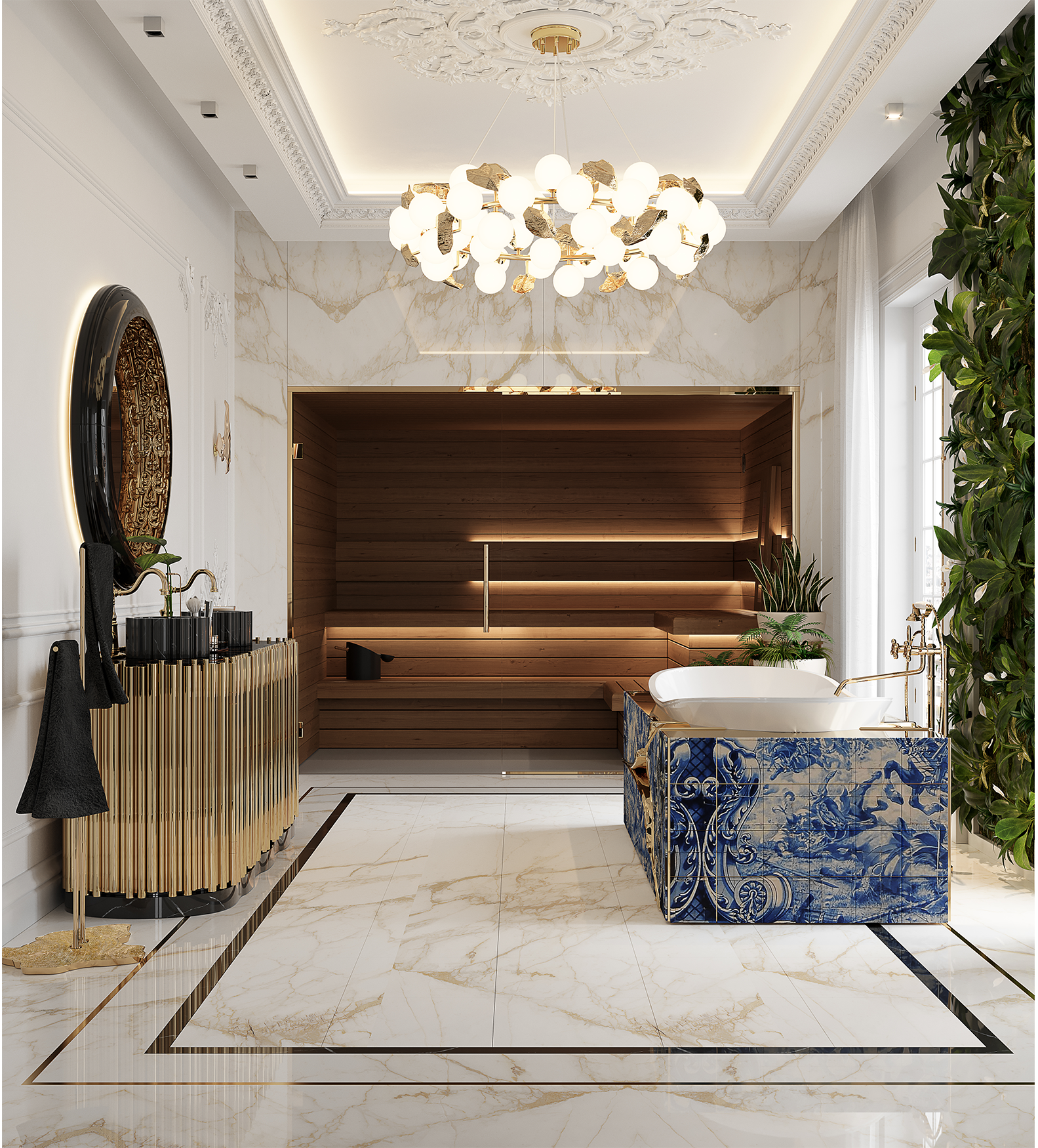 Suspension Athena ronde I