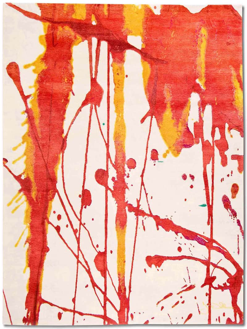 Splash handgemaakt luxe tapijt | Maat: 274 × 365 cm