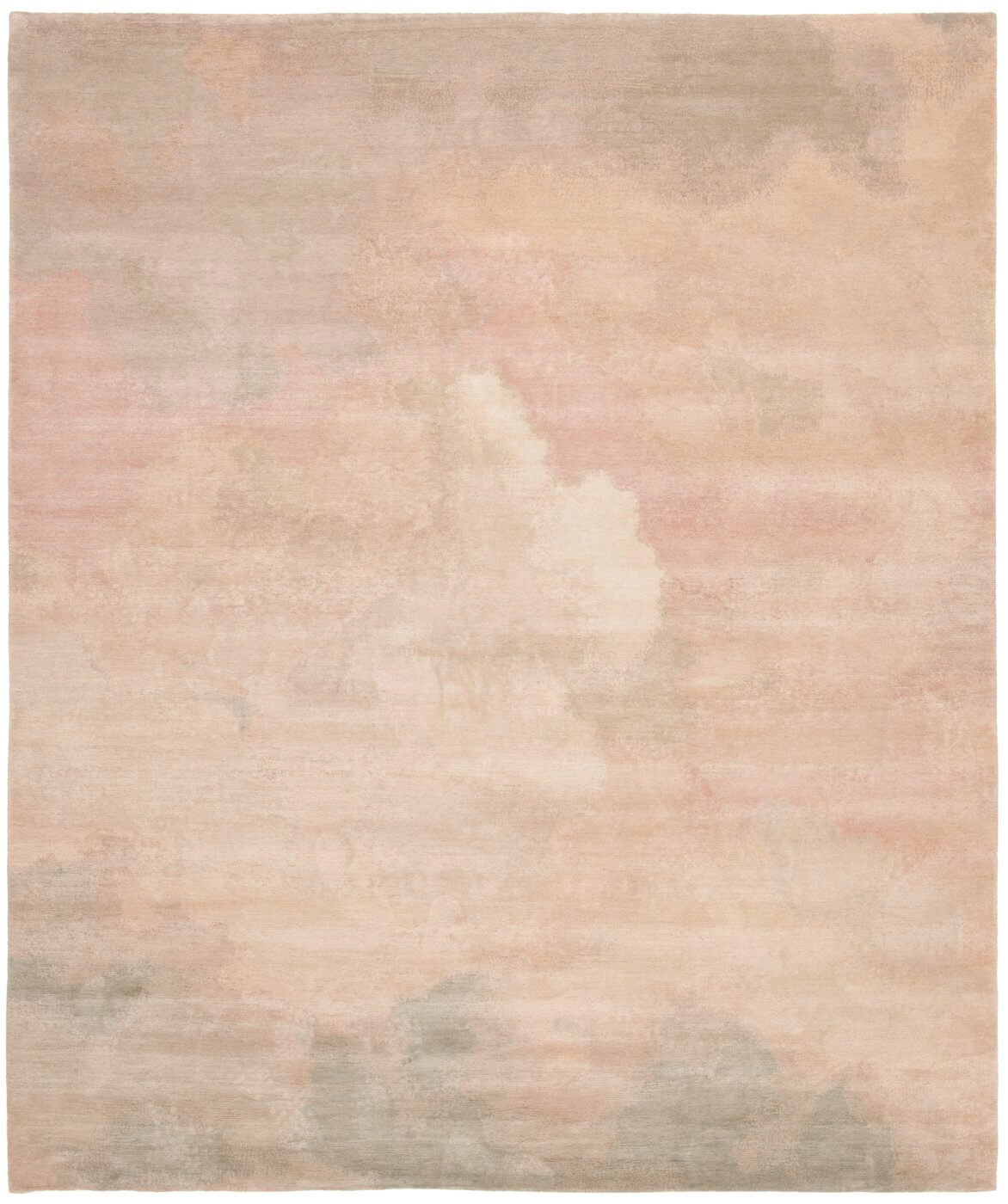 Cloud 1 roze blauw vloerkleed