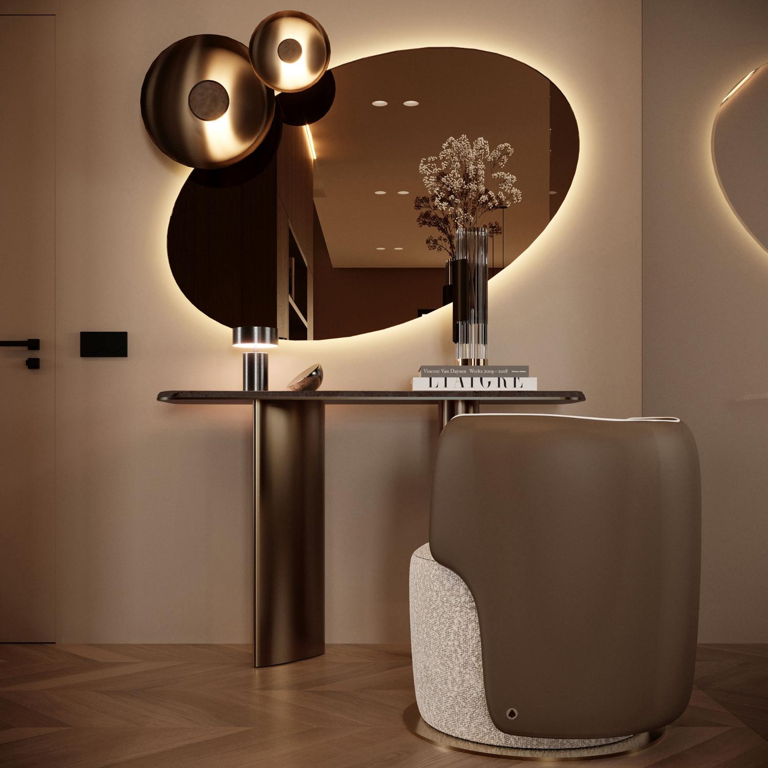 Console en marbre Bon Ton