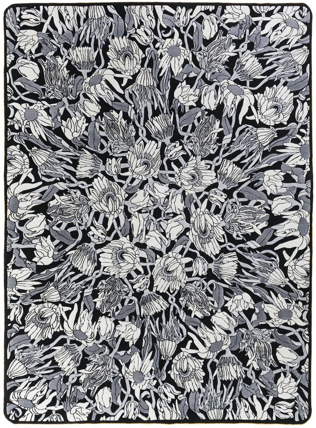 Tapis ovale design Zen Cieli