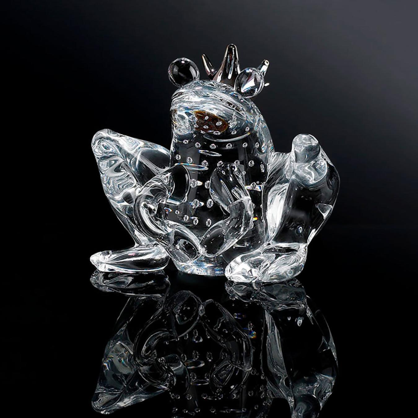 Figurine prince en verre