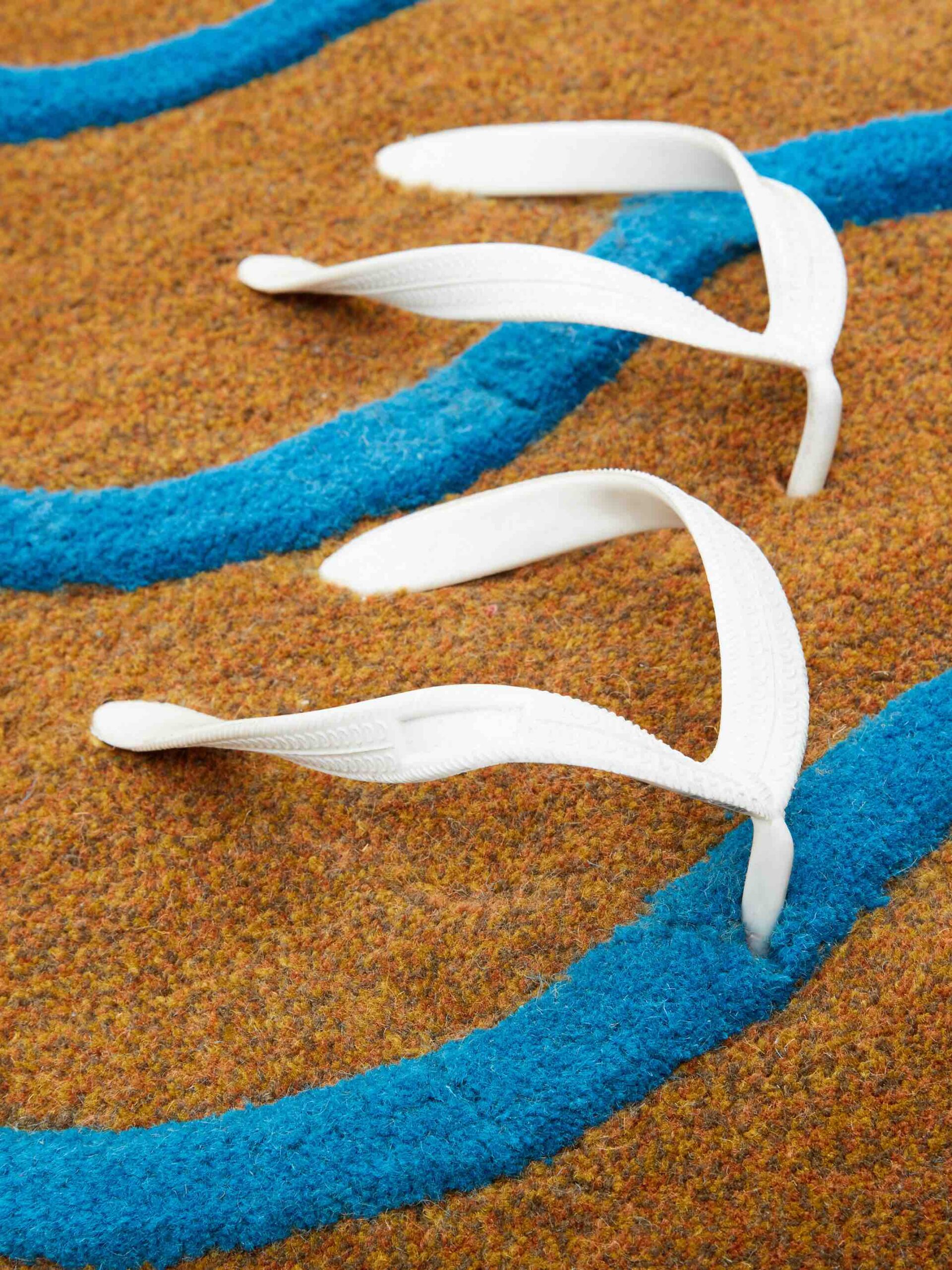 Verdiazul designer handgeweven vloerkleed