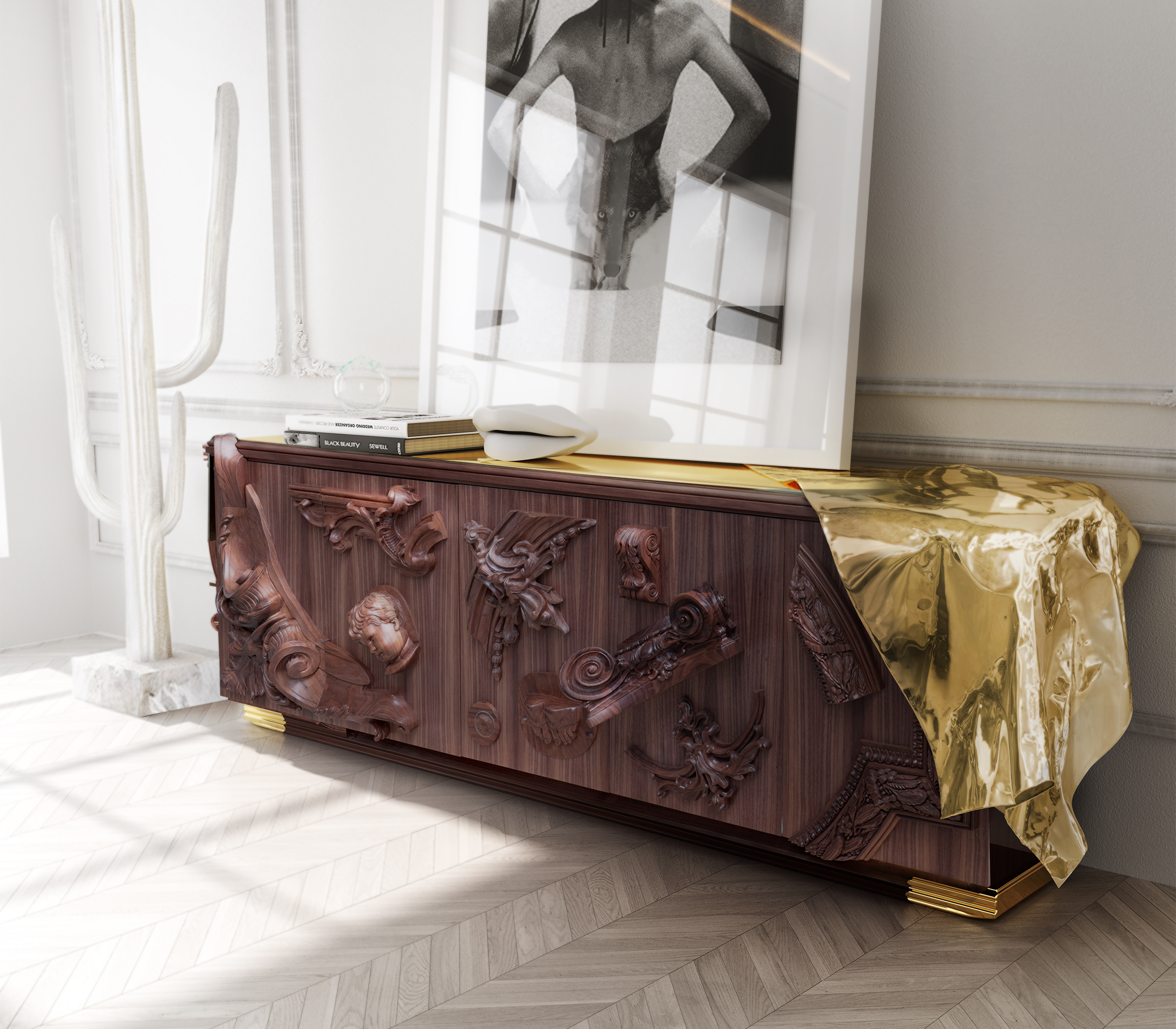 Buffet Valiant en noyer