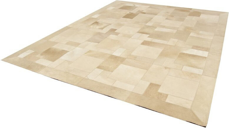 Puzzle koeienhuid tapijt | Maat: 180 × 220 cm