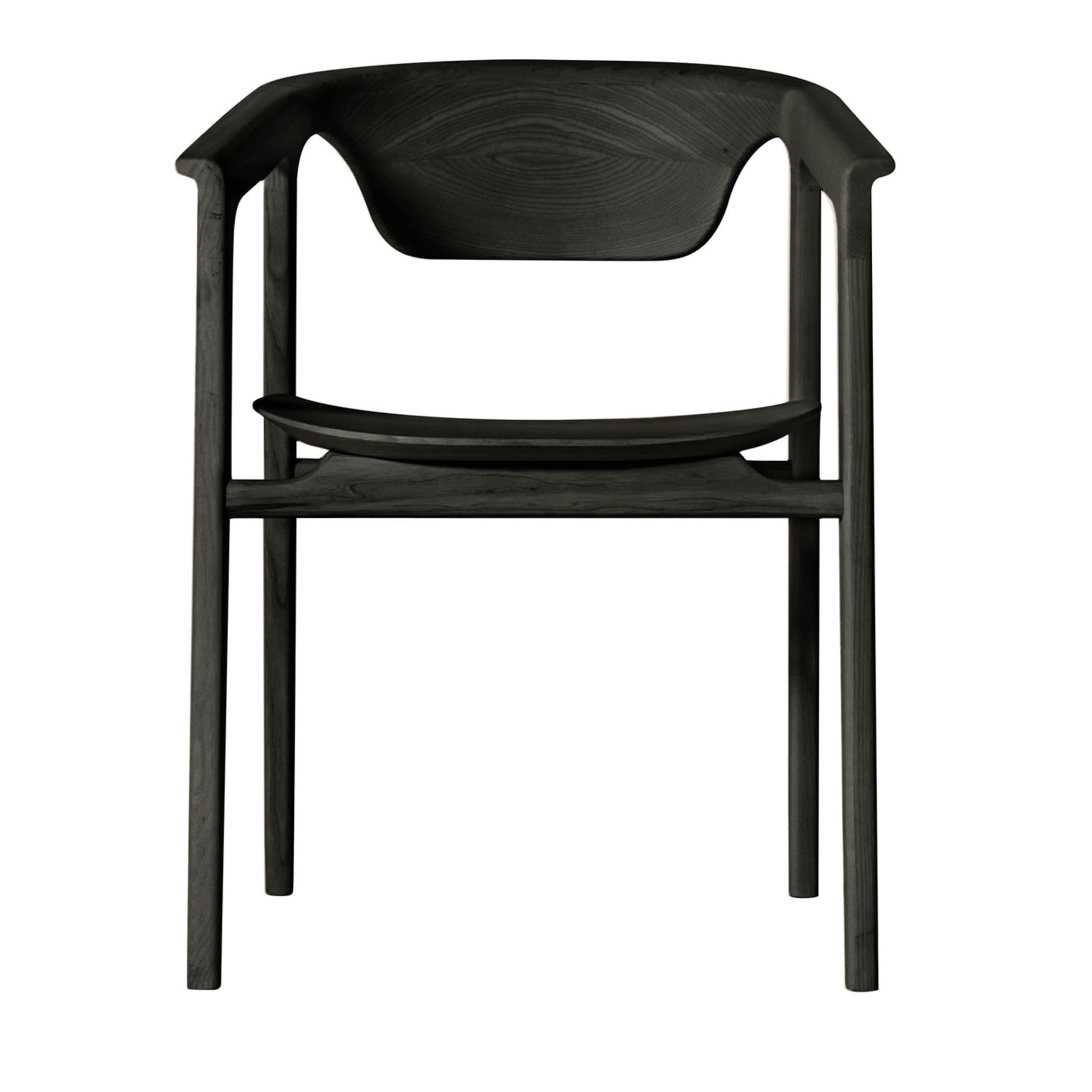 Chaise Duna en frêne noir