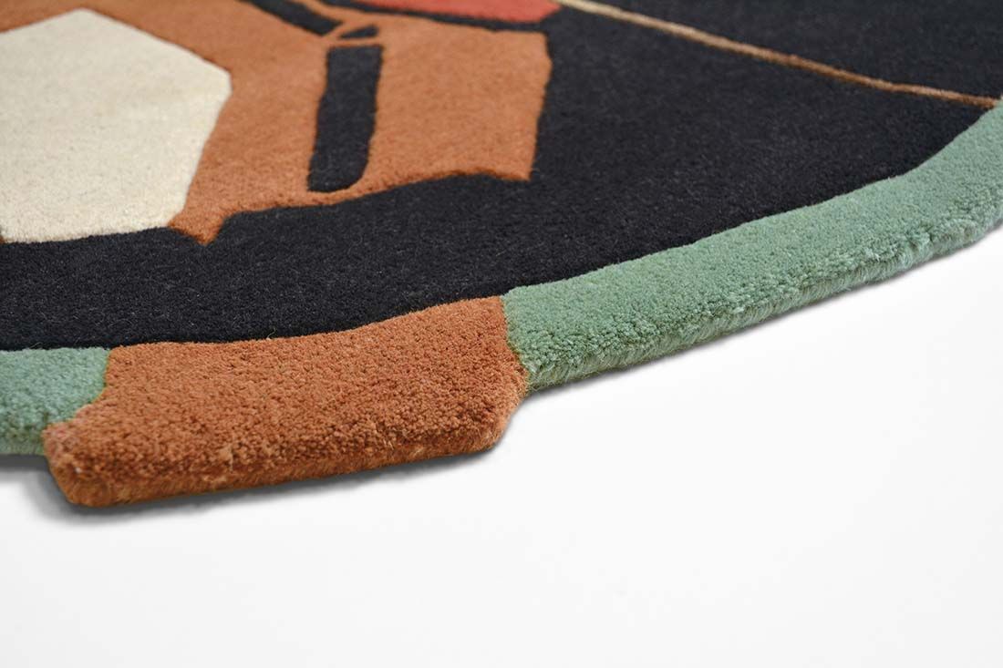Tapis rond Zodiac Scorpion | Taille: Ø 100 cm