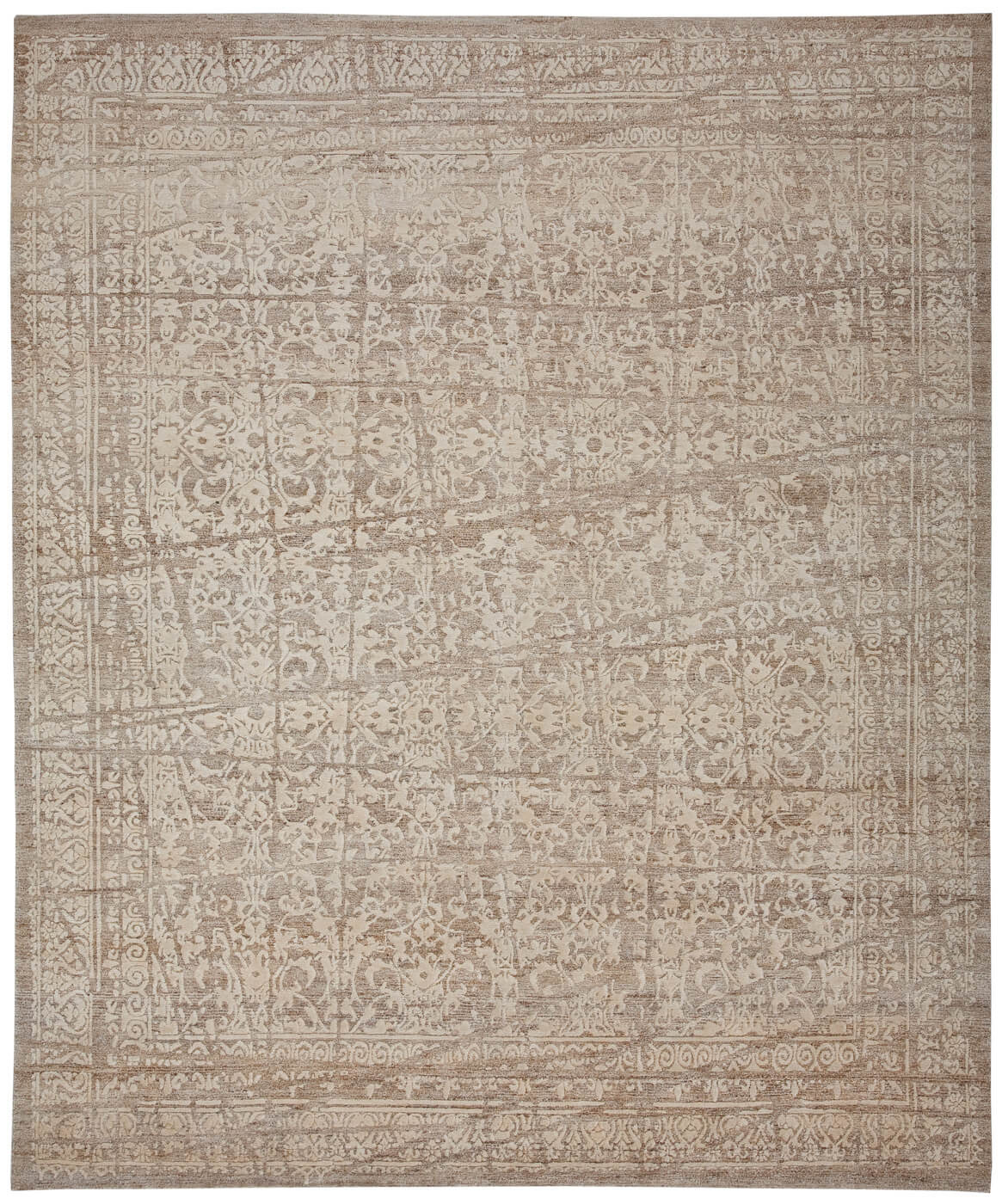 Ferrara Wrapped beige tapijt | Maat: 500 × 600 cm