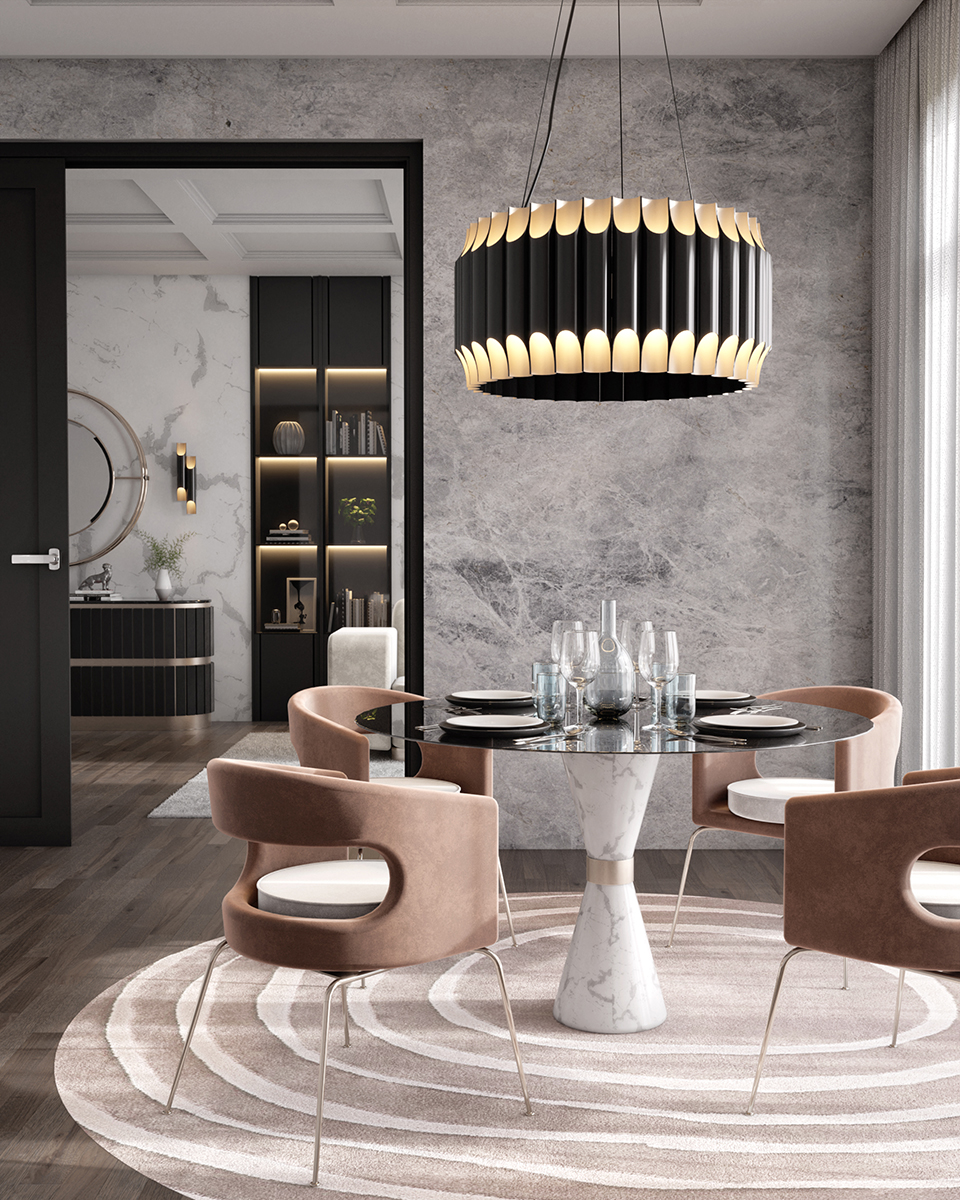 Suspension Bold ronde - 3