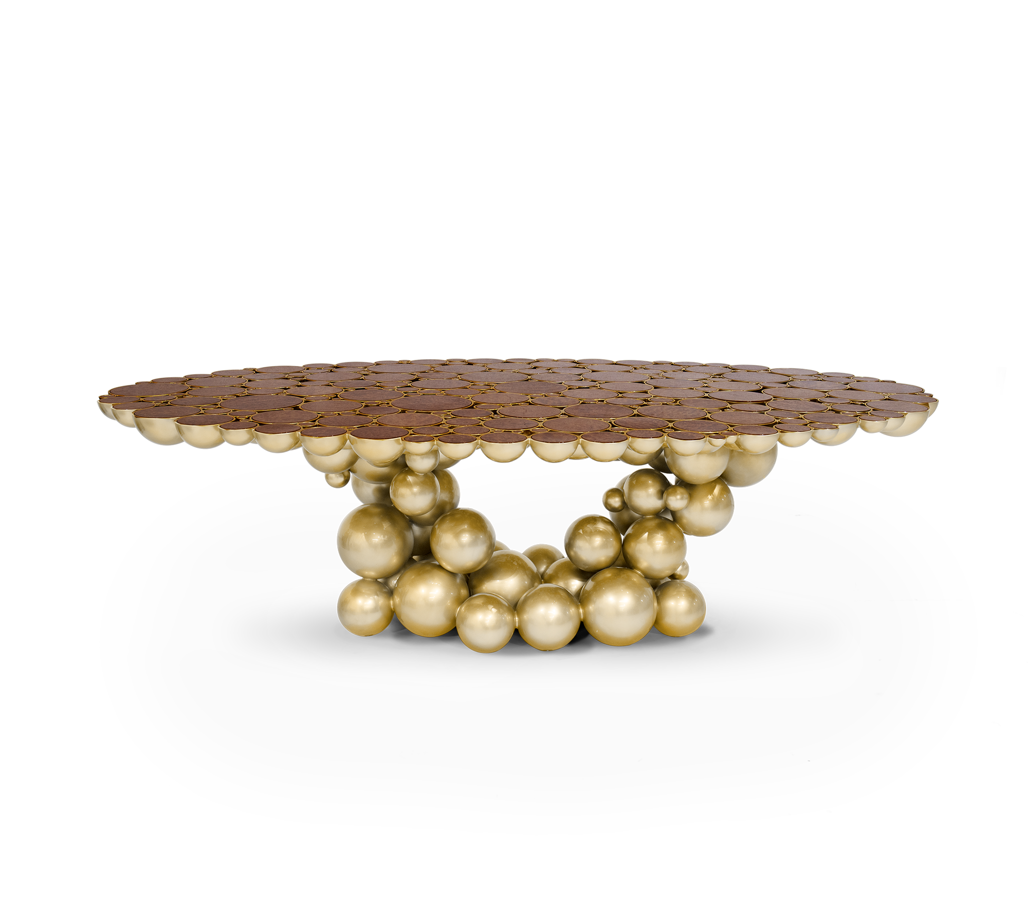 Orbit walnoot luxe eettafel