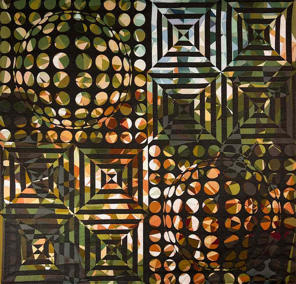 Tapisserie murale Optique