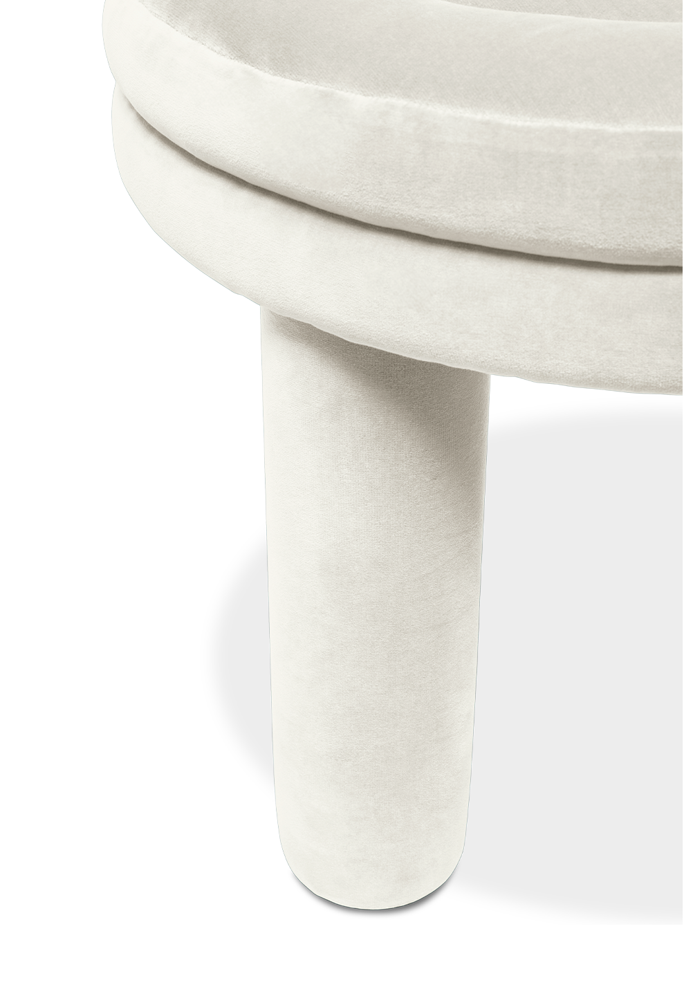 Chaise de salle à manger Kerr blanche