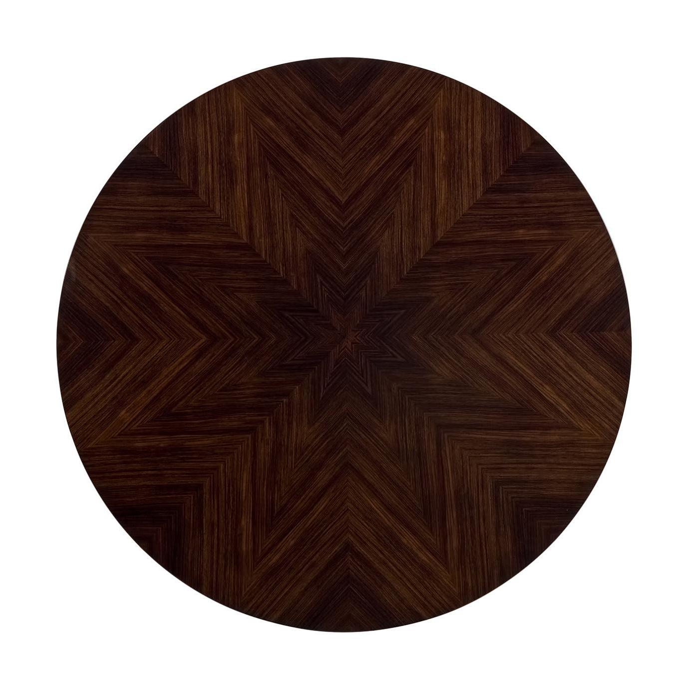 Ronde eettafel | Configuratie: Met draaiplateau Ronde eettafel | Configuratie: Met draaiplateau
