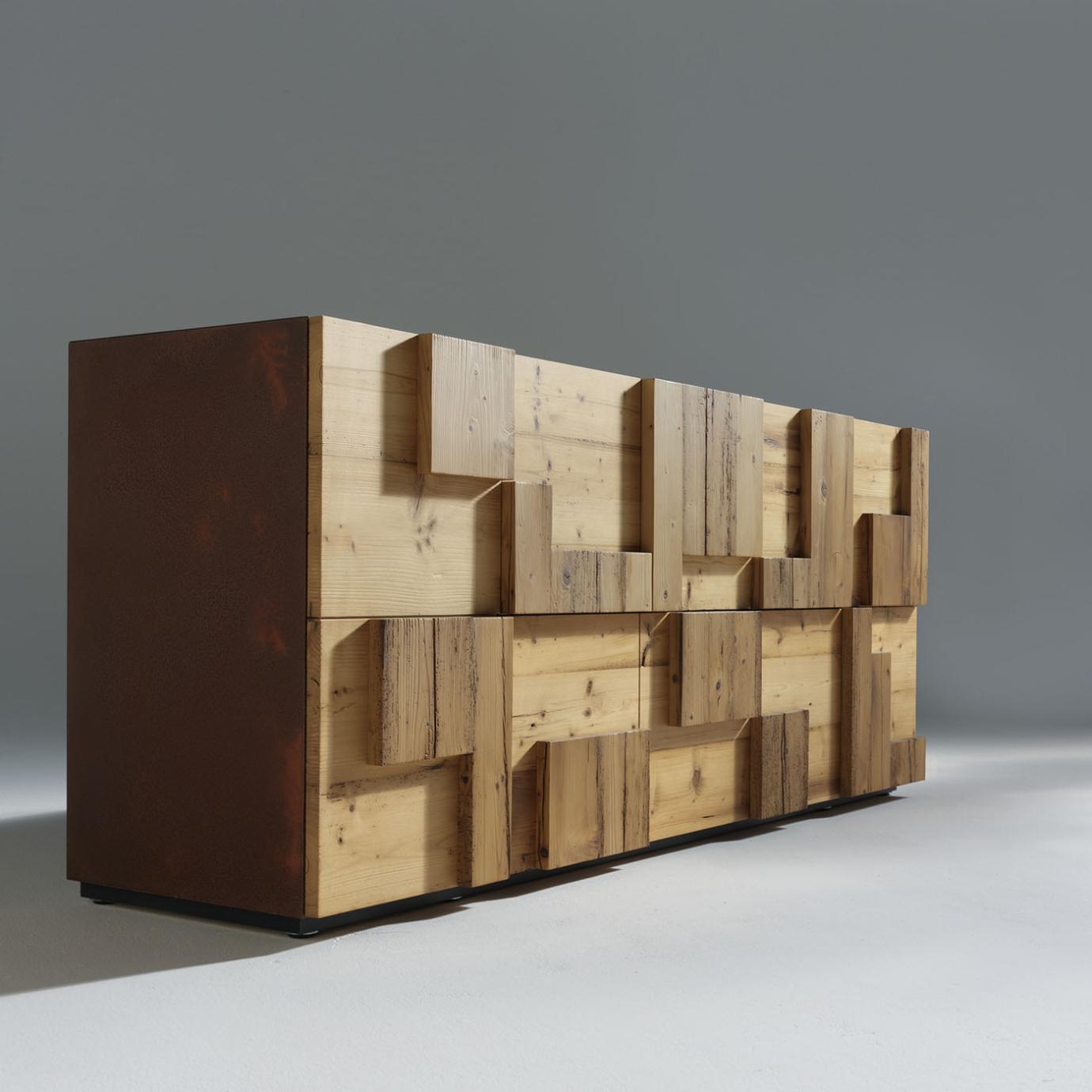 Antiek houten dressoir