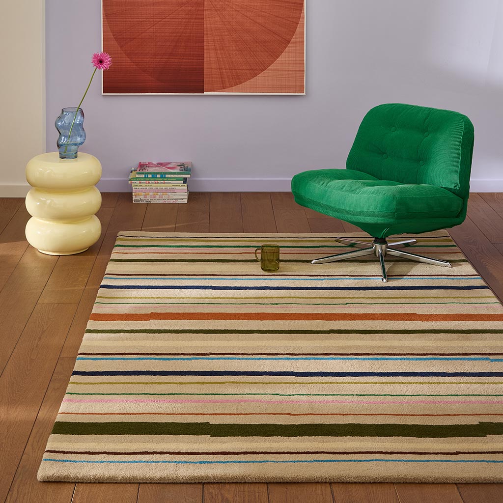Tapis Decor Shift Multi Beige design | Taille: 250 × 350 cm