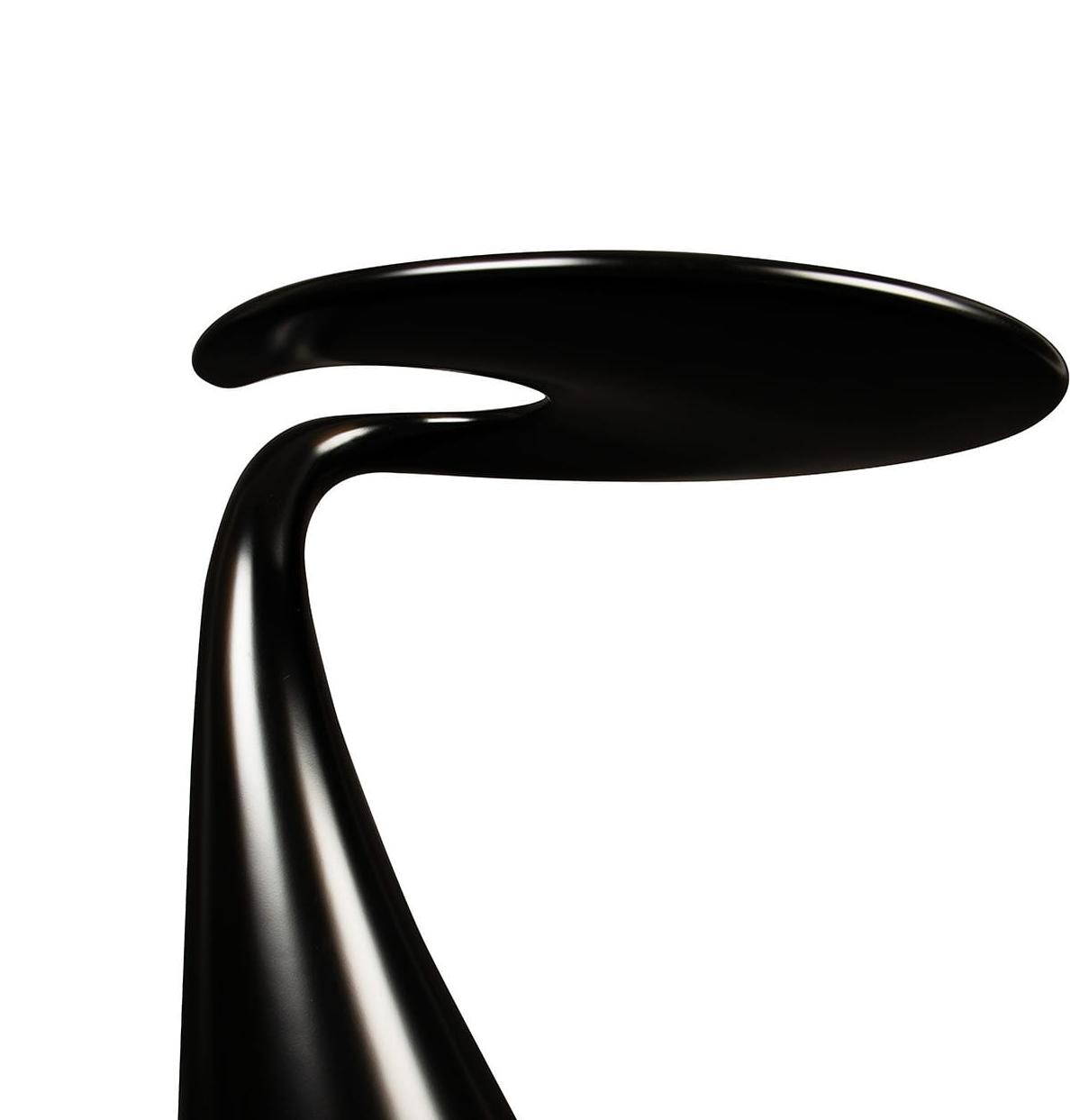 Table d'appoint noire Milano