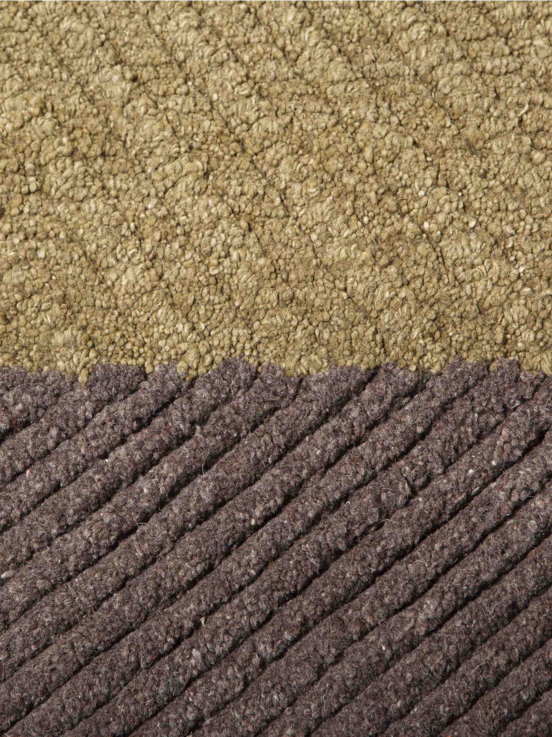 Terai violet designer vloerkleed