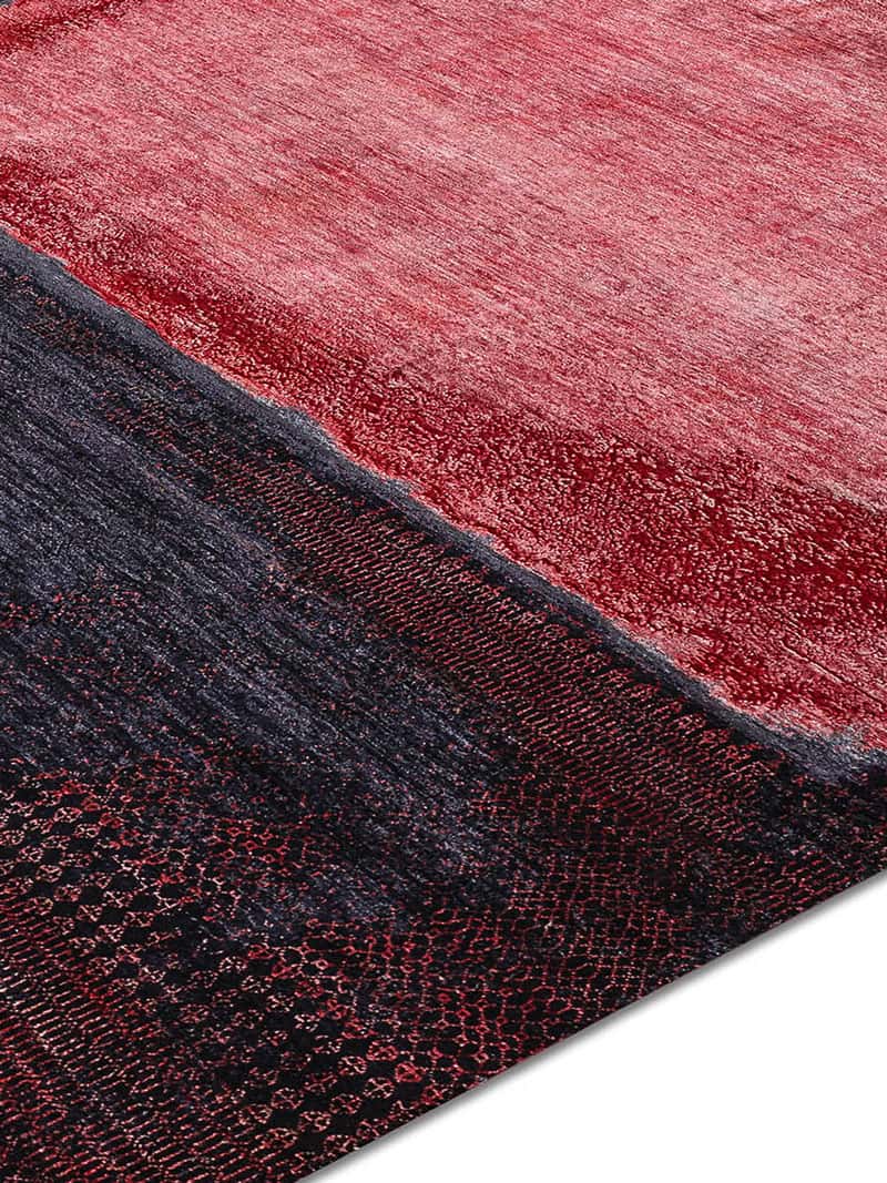 Tapis de luxe Red Grass | Taille: 250 × 300 cm