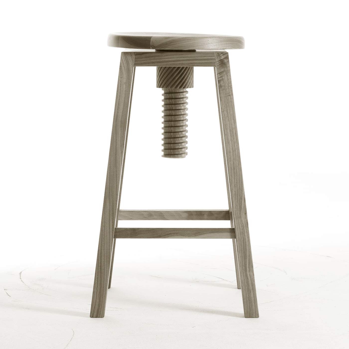 Tabouret Invito haut gris