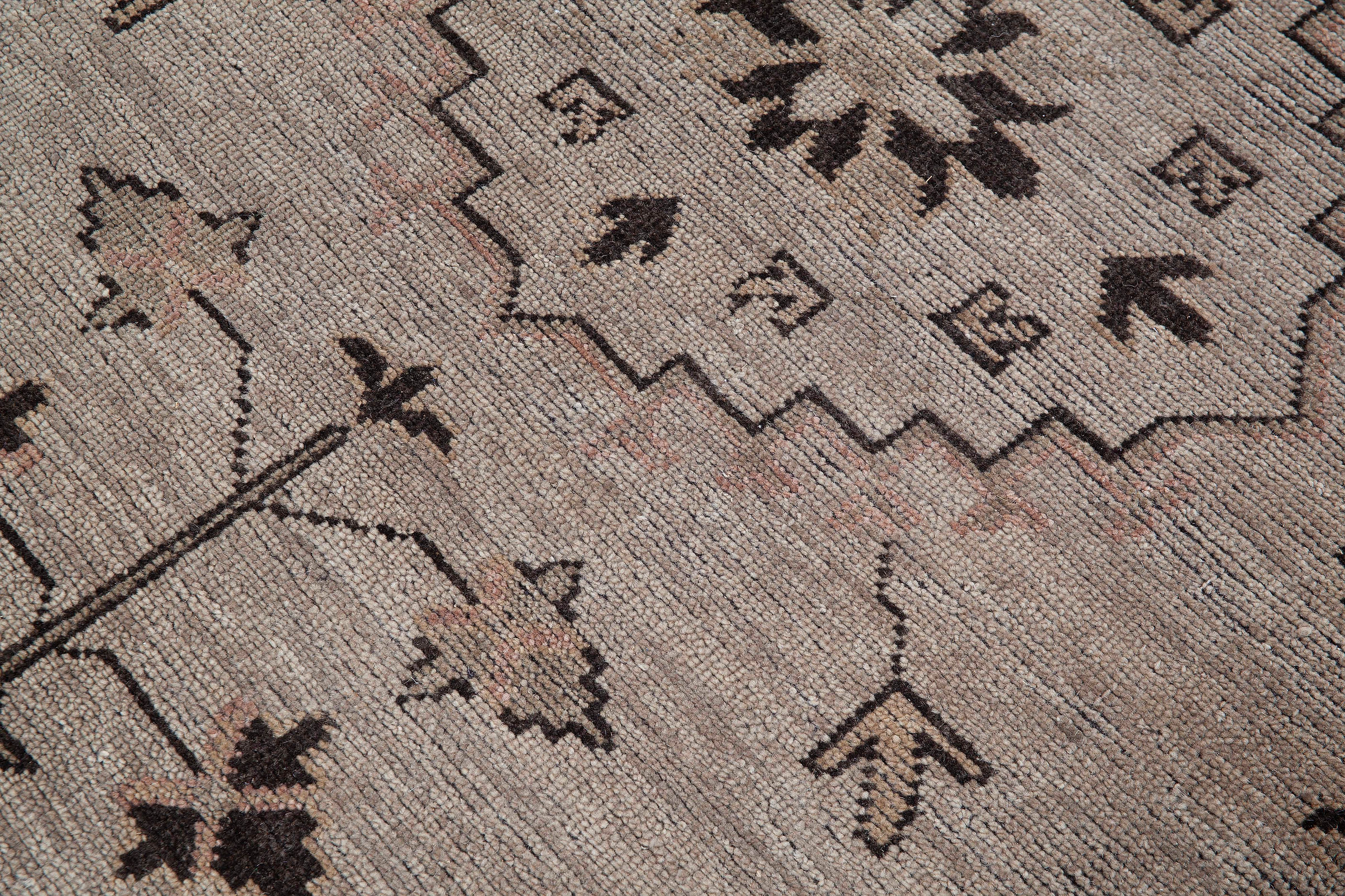 Tapis noué à la main Khotan laine