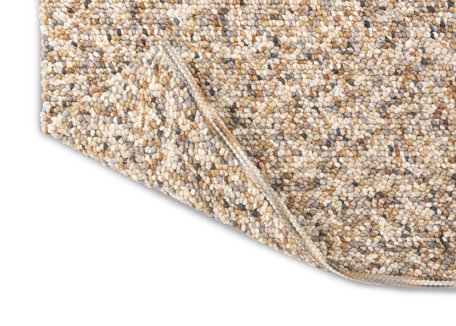 Pebble Beach beige vloerkleed | Maat: 170 × 240 cm