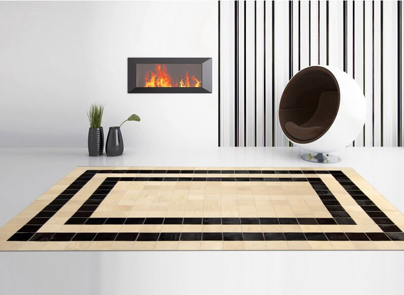 Nafplion koeienhuid tapijt | Maat: 120 × 180 cm