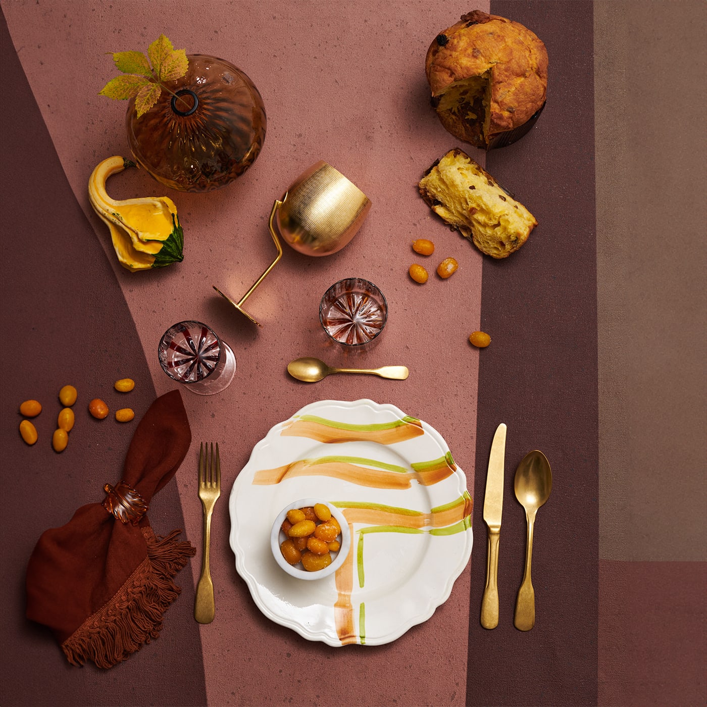 Assiette en céramique artisanale