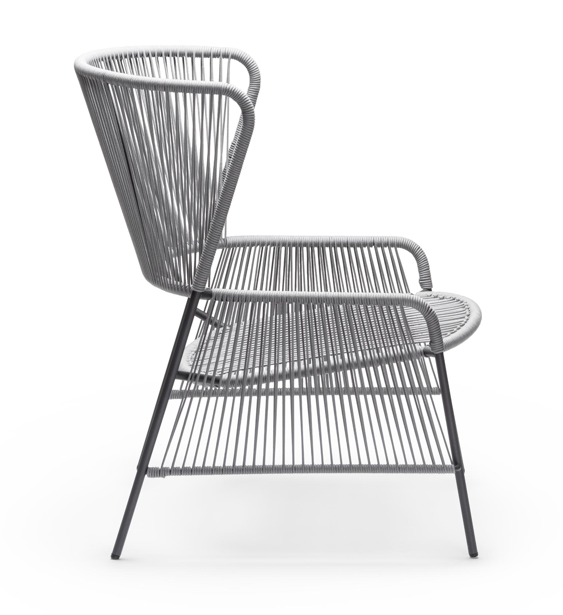 Chaise d'extérieur Altana Grise