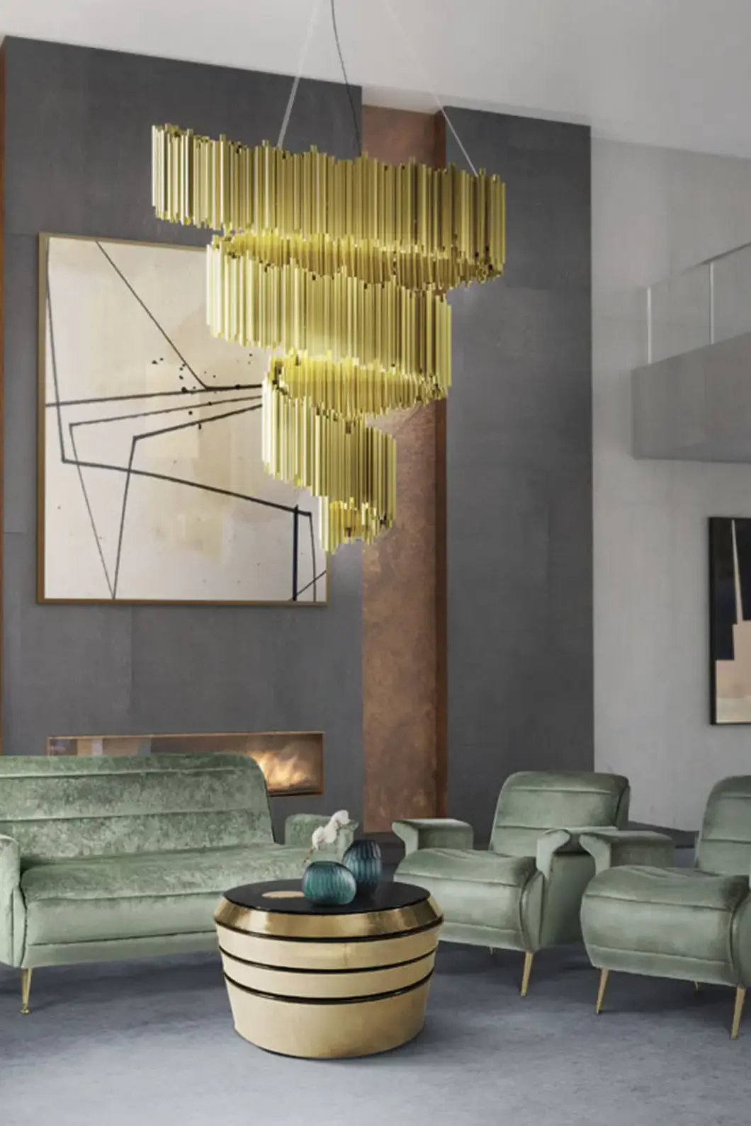 Lustre Harmony en spirale - 1