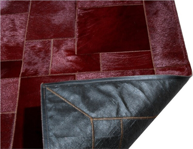 Puzzle koeienhuid tapijt | Maat: 140 × 180 cm
